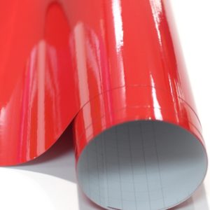 Пленка красный суперглянец (с защитным слоем)